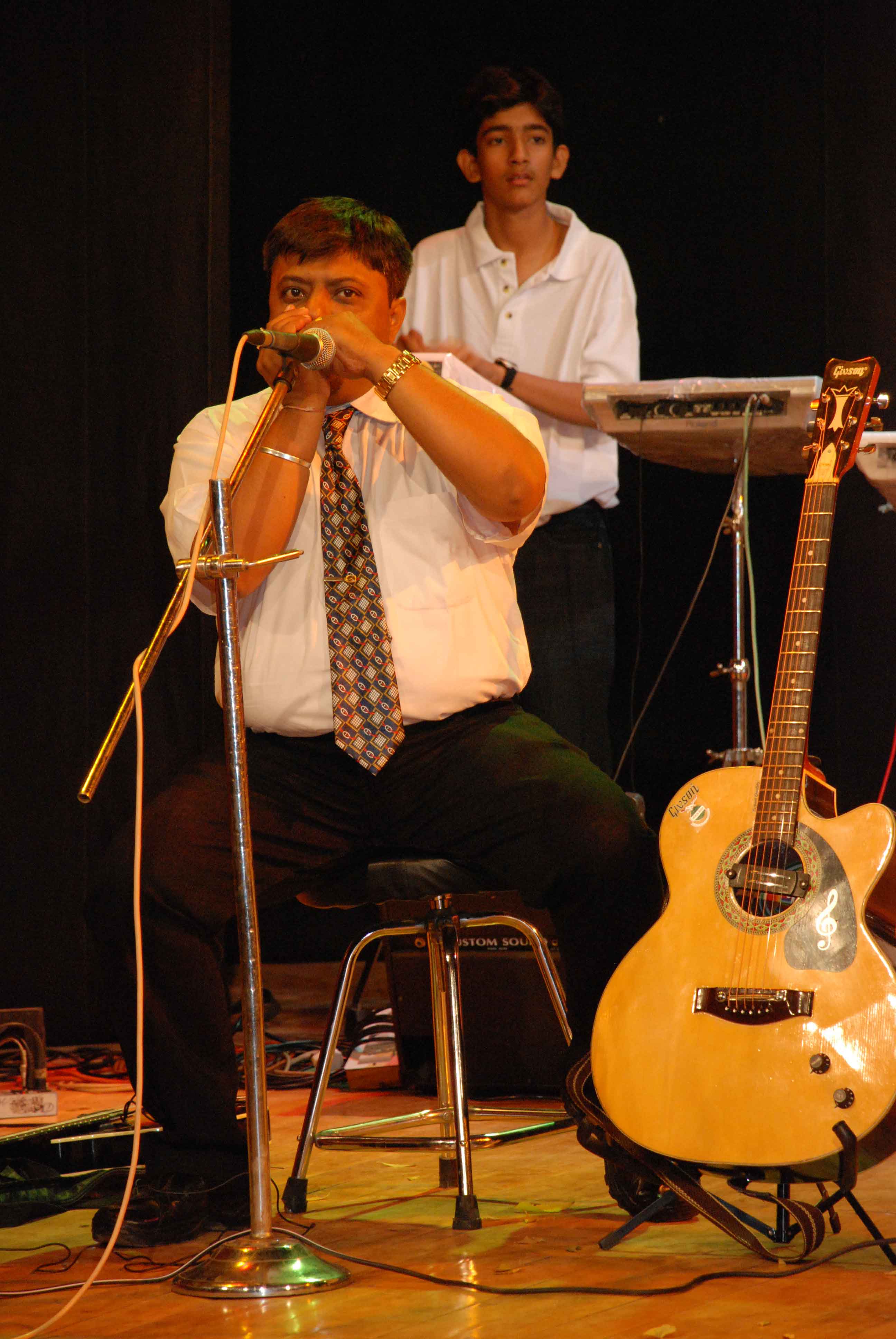 NATRANI SHOW WITH HARMONICA